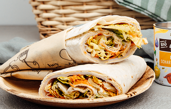 Wrap mit Pouletbrust